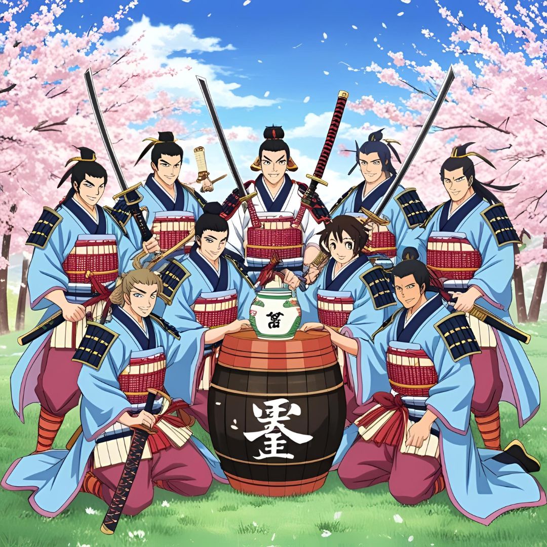 岡村賢二『刀剣乱舞～日本号つれづれ酒～』4巻